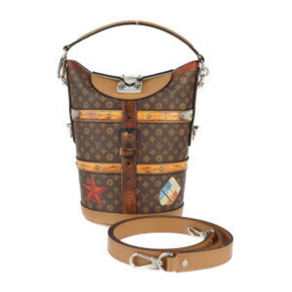 Louis Vuitton Brown Transformed Monogram Duffle Bag Shoulder - Picture 2 of 9
